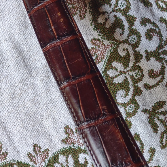 Brighton Leather Brown Belt Size 32 - Picture 7 of 11